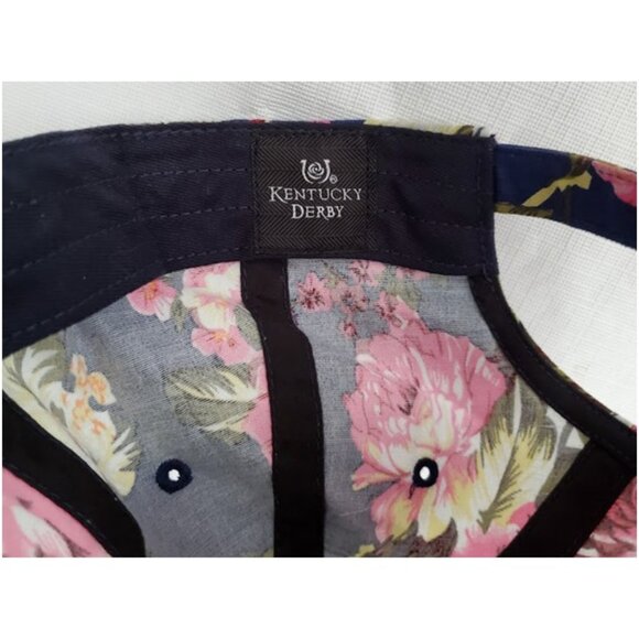 Women's '47 Floral Kentucky Derby Adjustable Baseball Hat Cap - Picture 9 of 9